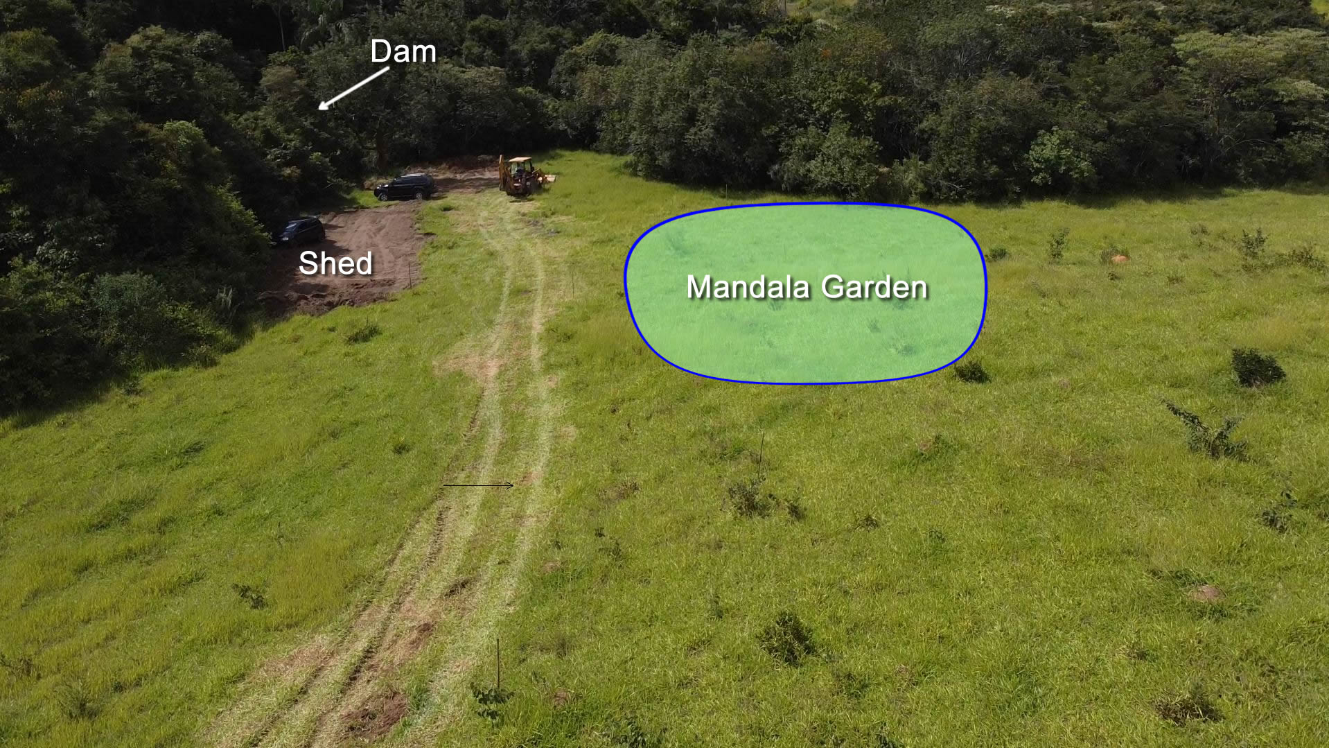 Mandala Garden Area