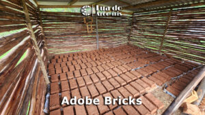 Adobe Bricks in Storage Shed